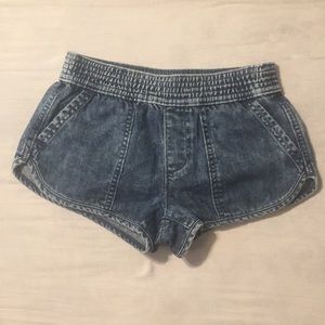 Holister blue withe fade short shorts